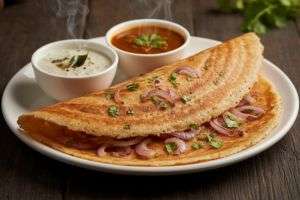 Veg | Onion Dosa - Dine-In